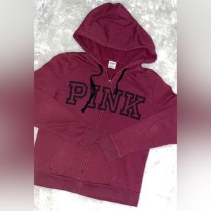 Pink Victoria Secret Zip Up